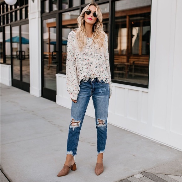 NEW // Icing On The Cake Sweater - Ivory - Picture 3 of 8